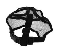 ifundom Muselière Maille Respirante pour Français Protège-Chiens Anti-Morsure et Mastication Ajustable pour Poids Confort Quotidien et Sécurité Nocturne