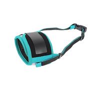 ifundom Muselière pour Chien Polyester Réglable Imprimée Respirante Morsure et Aboiement S Verte Accessoire Confortable pour Petits Chiens