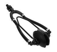 ifundom Nettoyant pour Moteur Hors-Bord Bateau Chasse-Eau Double Tube Rond Support de Rinçage Protection Moteur