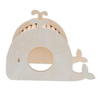ifundom nid de Hamster cachette Habitat Animal de Compagnie Cage Confortable Cacher Hamster Accessoire Accessoires Hamster Abri Hamster en Bois pour Hamster drôle de Hamster