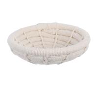 ifundom Nid Oiseau Corde De Coton Tissée Main Nid De Petit Oiseau De Reproduction Accessoire pour Cage à Oiseaux