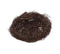 ifundom Nid Oiseau Rotin Suspendu Décoratif Fait Main Ornement Naturel pour Jardin et Intérieur Design Minimaliste Élégant Décoration Polyvalente