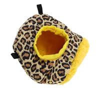 ifundom Nid Oiseau Suspendu Coton Épais pour Perroquet Lit Chaud et Confortable Hiver Petit Modèle Accessoire Pratique pour Cage