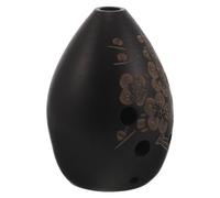 ifundom Ocarina Traditionnel à 8 Trous en Céramique pour Débutants, Instrument à Vent Chinois Léger et Portable, Ocarina Décoratif Guide D'apprentissage, pour Pratique Musicale