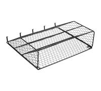 ifundom Organisateur Mural en Fil Métallique à Plusieurs Niveaux Crochets Support de Rangement Vertical pour Magazines et Dossiers Panier Suspendu Compact pour Bureau École et Domicile