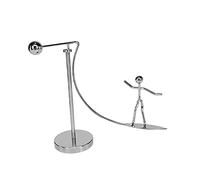ifundom Ornement de Bureau Homme de Tumbler Kinetic Art Décoratif pour Bureau Design Créatif et Unique Forme de Surfeur pour Esprit et Décorer