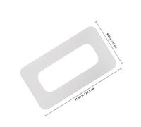 ifundom Paddle Board Fin Clip avec Protection Adhésive Base de Fixation Résistante pour Aileron de Planche de Surf et Stand Up Paddle Accessoire de Remplacement Future