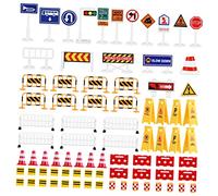 ifundom Panneaux Routiers Garçon Fille Signalisation Circulation Simulation Apprentissage Sécurité Partage