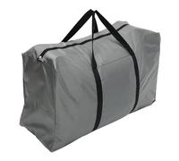 ifundom Paquet de Rangement 100L en Tissu Oxford Gris Grand Paquet de Déménagement Renforcé Résistant à L’Usure et Imperméable Pochette Pratique pour Vêtements et Accessoires Réutilisable