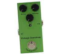 ifundom Pédale Effets Analogique pour Guitare Électrique Pédale de Délai avec Bypass Couleur Vert Effets Divers Accessoire Durable pour Musique et Performances