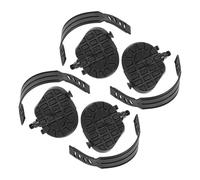 ifundom Pédales Antidérapantes pour Vélo D'appartement avec Sangles Réglables, 2 Paires en PP Solide, Accessoires Compatibles pour Vélo Stationnaire Intérieur, Entraînement