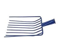 ifundom Pelle à Charbon Multifonction en Acier Fourche à Dents Multiples, Outil sans Manche pour Jardinage, Barbecue et Désherbage, Adapté Ramassage de Pierres et Entretien de Pelouse