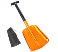 ifundom Pelle à Neige Pliante Détachable en Aluminium Antirouille, Large et Légère pour Voiture, Outils de Déneigement D’Urgence Paquet de Transport, pour Voyage et Hiver en Extérieur