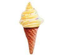 ifundom Peluche Glace - Coussin Câlin en Peluche Modèle Cornet de Glace pour la Maison, l'Hôtel, Une Chaise ou Un Canapé - Coussin de Taille Dessin Animé de 45 cm pour Le Bureau, la Voiture ou