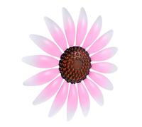 ifundom Pendentif fleur en fer décoration murale tournesol décor rétro artificiel décorations faire la fête décor de fleurs murales décor de mur de fleur le fer rose