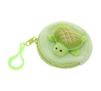 ifundom Petit Porte-Monnaie Mignon Tortue Peluche Douce à Fermeture Éclair, Petit Paquet pour Femmes, Rangement Pièces de Monnaie, Accessoire Portable pour Shopping et Voyage, Coloris