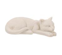 ifundom Pierre Commémorative pour Animaux Résine Statue de Chat pour Jardin Décoration Extérieure Durable Souvenir pour Animaux de Compagnie pour Honorer la Mémoire de Votre Animal