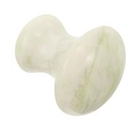 ifundom Pierre de Massage Visage Jade Forme Champignon pour Homme et Femme Outil de Massage Profond pour Détente Musculaire et Fatigue Simple et Confortable à Utiliser Cadeau Pratique et