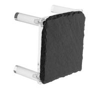 ifundom Pierre Décorative pour Terrarium Reptiles Plateforme de Rafraîchissante et Cachette Naturelle pour Geckos Lézards et Tortues Effet Refroidissant Installation Simple