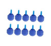 ifundom Pierres à Air pour Aquarium Sphériques Bleu 20 Mm, Diffuseur à Bulles Minéral Lot de 10, Oxygénation Aquarium Et Hydroponie, Accessoire Poisson Aquatique