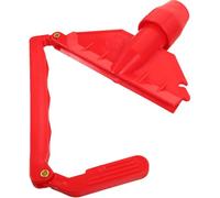 ifundom Pince à Balai Amovible Grosse Taille Rouge Clip de Remplacement en Plastique pour Tête de Balai à Franges Détachable Serpillière pour Nettoyage Domestique et Professionnel