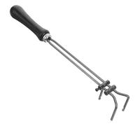 ifundom Pince à Creuset en Acier au Carbone Résistante à la Corrosion Pince pour Fusion et Coulée D’Or Petite Taille Ergonomique Outil de Laboratoire Léger pour Fixation de Béchers et