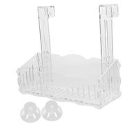 ifundom Plant Holder Transparent pour Aquarium avec Ventouse et Crochet Pot de Plantation Aquatique Acrylique Support Suspendu pour Plantes Daquarium Facile à Installer et Nettoyer