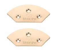 ifundom Plaques de Talon Antidérapantes et Résistantes à L'usure pour Bottes Homme, Kit de Réparation 2 Pièces en Métal, Semelles de Protection Avant-pied, Adaptées la Randonnée