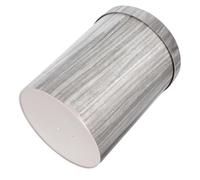 ifundom Plastique Poubelle Rétro 10l Anneau de Pression pour Salle de Bain | Style Vintage Simple, Grand Volume, Retient les Paquet, pour Maison, Bureau, Hôtel