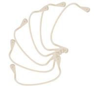 ifundom Plastique Support de Poche de Billard Beige Installation Facile 6 Pièces Porte-Poche de Billard Support Stable Snooker