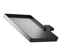 ifundom Plateau de Fixation Solution de Rangement Pratique en Abs Noir pour Pied de Pince Réglable 1-3,5 Cm pour Accessoires de Microphone en Direct