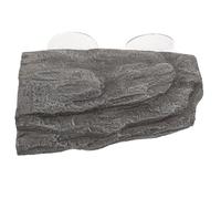 ifundom Plateforme de Repos pour Tortues Aquatiques avec Ventouse Réglable Île Flottante pour Aquarium Terrasse de Repos Sécurisée pour Tortues Lézards et Amphibiens Décor Naturel pour