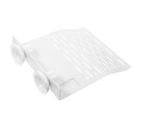 ifundom Plateforme Tortue Plastique Solide Blanche Grosse Taille 20x24 Cm pour Aquarium Tortues Reptiles Pont De Repos Et Escalade