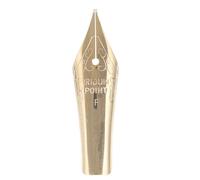 ifundom Plume Métallique pour Stylo-Plume, Pointe 0,5mm | Écriture et Signature, Métal Or, Pièces de Rechange Suffisantes, Trait Fluide, Facile à Maîtriser Style Aléatoire