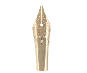 ifundom Plume Métallique pour Stylo-Plume, Pointe 0,5mm | Écriture et Signature, Métal Or, Pièces de Rechange Suffisantes, Trait Fluide, Facile à Maîtriser Style Aléatoire