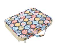 ifundom Pochette à Crayons de Couleur Portable en Tissu Oxford Fermeture Éclair Lisse, Grosse Capacité 96 Trous, Trousse à Dessin Multifonction pour Artistes et Étudiants