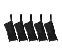 ifundom Pochette de Rangement pour Outils en Tissu Oxford Noir, | Grosse Capacité, Transport Facile, Cordon Inclus, Résistante à Saleté, Format Sacoche