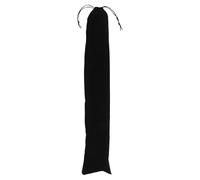 ifundom Pochette Longue pour Instruments à Vent 14X75 CM en Velours Noir Cordon, Étui de Protection pour Flûte, Clarinette et Harmonica, Paquet de Rangement pour Musiciens Amateurs et
