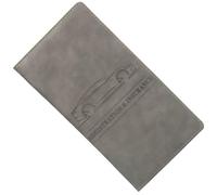 ifundom Pochette Porte-Cartes en PU pour Permis et Dossier D'assurance Automobile, Légère et Pratique Usage Quotidien Voyage