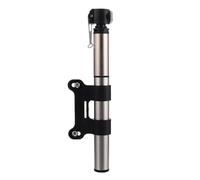 ifundom Pompe à Vélo Portable Mini Alliage Aluminium Gonfleur Haute Pression Léger et Compact Inflateur Manuel pour Pneus Ballons et Jouets Gonflables