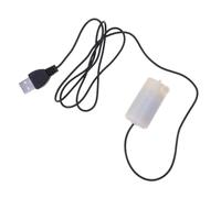 ifundom Pompe Submersible Mini DC pour Aquariums Fontaines et Hydroponie Ultra Silencieuse Durable et Facile à Nettoyer Couleur Blanche Type Horizontal