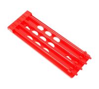 ifundom Porte-bagues pour Pigeons Voyageurs à Suspendre, Support Robuste en Plastique Rouge, Compact Et Gain De Place, pour Pigeonnier Professionnel Et Éleveurs De Pigeons