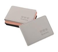 ifundom Porte-Cartes Permis de Conduire 6 Emplacements PU Polyuréthane Étui Multifonction Étanche Lot 6 Pièces Rose Noir Gris Organiseur Voiture Rangement Compact Documents