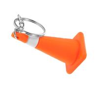 ifundom Porte-clés Cône de Circulation Mignon PVC et Alliage Accessoire Drôle pour Sac à Dos Cadeau Unique pour Femme et Ado Charmant Bijou Décoratif