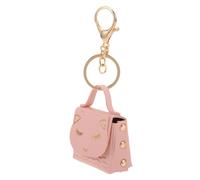 ifundom Porte-clés Porte-Monnaie Miniature Chat Rose, Accessoire Dessin Animé Multifonction pour Filles, Mini Paquet Compact Portable, Breloque Décorative pour Paquet à Main
