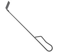 ifundom pour Barbecue Domestique Outil De Nettoyage pour Cendres De Charbon De Râteau Métallique Pelle à Feu Portable