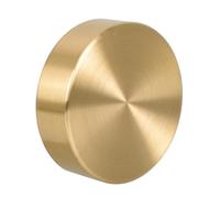 ifundom Presse-Papier Rond en Laiton Massif Presse-Papier Calligraphique Lourd 6 CM pour Papeterie et Bureau la Maison