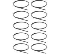 ifundom Protège-bord de Guitare pour et Décoration 10pcs en Abs Noir, Matériau Robuste Accessoires Guitare Simples et Élégants pour Instruments Acoustiques