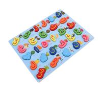 ifundom Puzzle Alphabet Arabe Montessori Bois Jeu de Lettres pour Garçon Fille Apprentissage Tactile et Ludique Éducatif pour Préscolaires Portable et