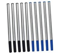 ifundom Recharges Universelles pour Stylos à Gel en Métal 10 Pièces Encre Pigmentée Intense Pointe Standard pour Écriture Fluide Compatibles Stylos Scolaires et Bureautiques